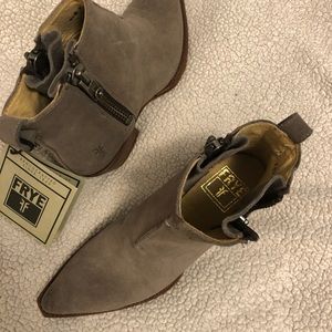 Frye Shoes - frye suede sacha booties Frye Shoes - frye suede sacha booties